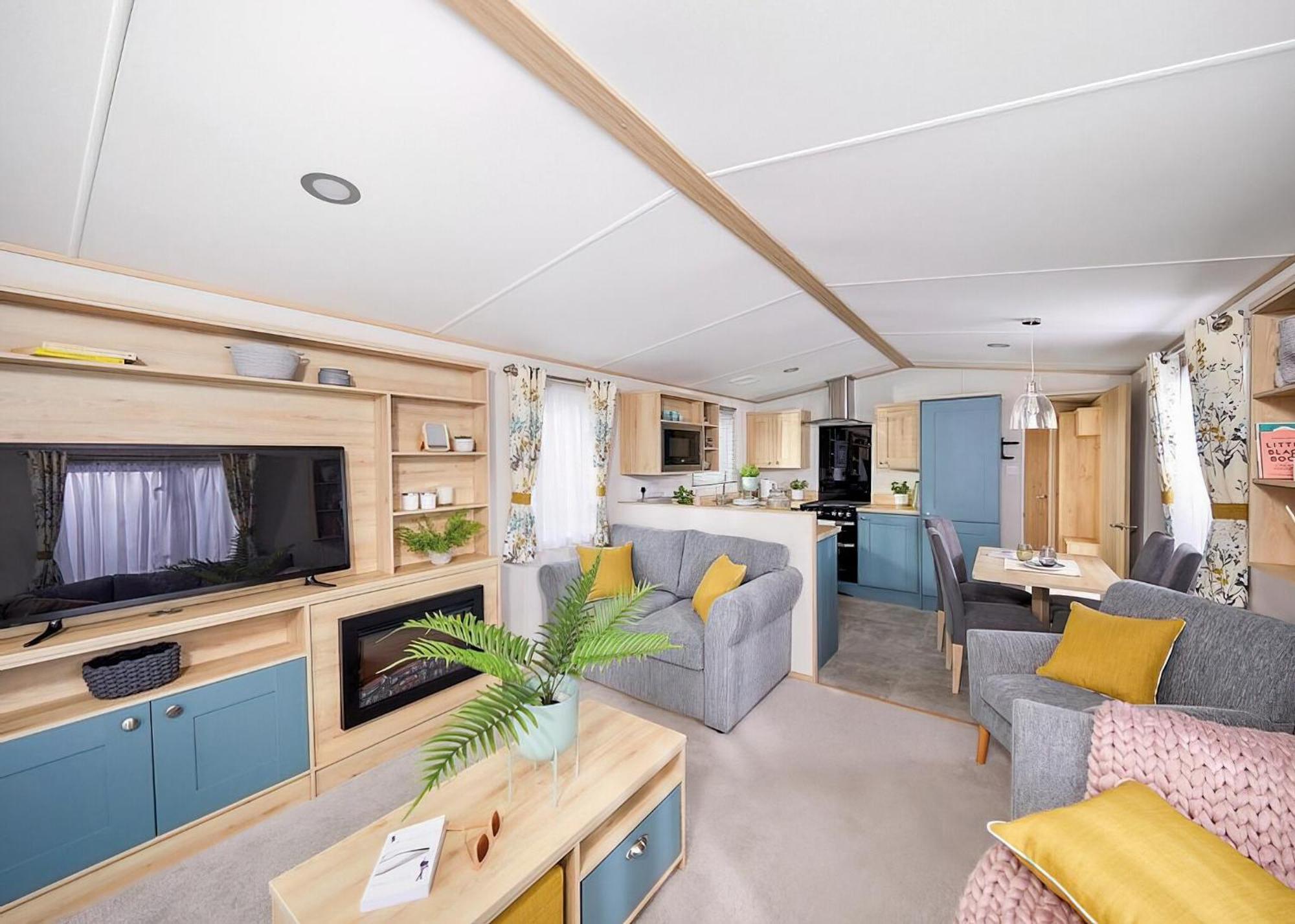 Grondre Holiday Park Clynderwen Rum bild