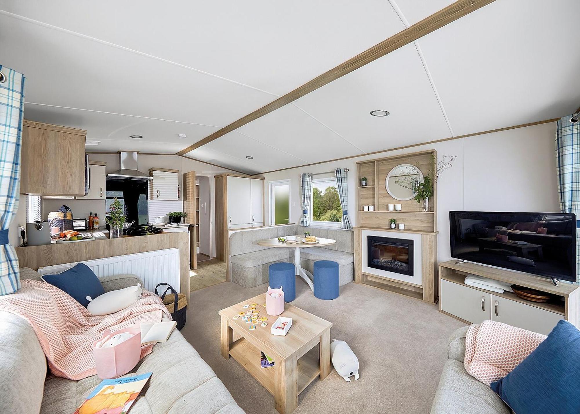 Grondre Holiday Park Clynderwen Rum bild